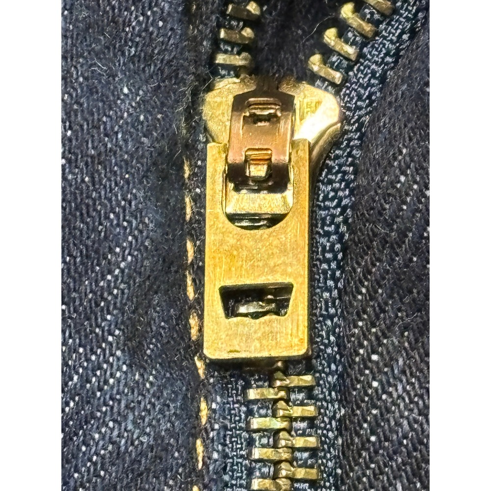 Levis 505 Regular Fit Straight Leg Jeans Mens 42x26 Dark Wash Indigo Denim - Picture 3 of 15